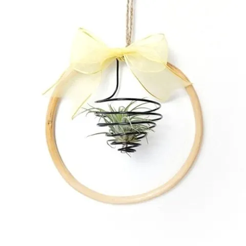 패션플러스 공기정화 이오난사 와이어 리스 플랜테리어 만들기세트18671054588539