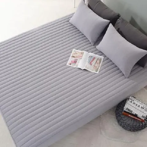 셀러허브 패션 [JHM4R8R7_51AL]더크린 누빔 매트리스 커버침대 킹 그레이