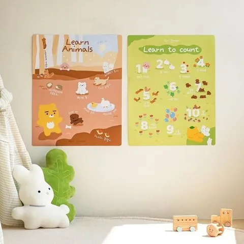 셀러허브 1 [XBJHH1N7_48]카카오프렌즈 공기정화 포스터 학용품 문구