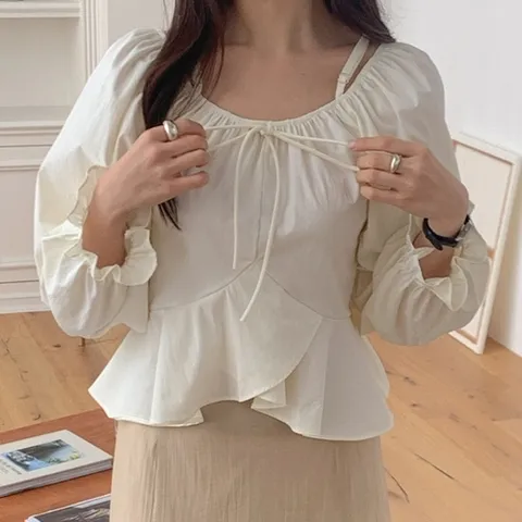 H스타일 BL3560백작영애블라우스 봄 여성 블라우스_P417698496
