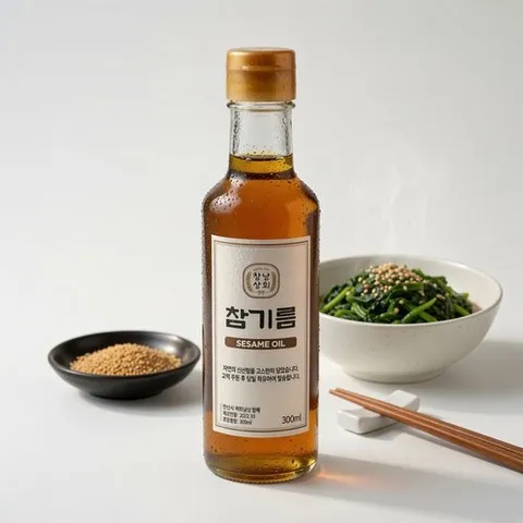 창녕참기름상회 통참깨 참기름 300ml