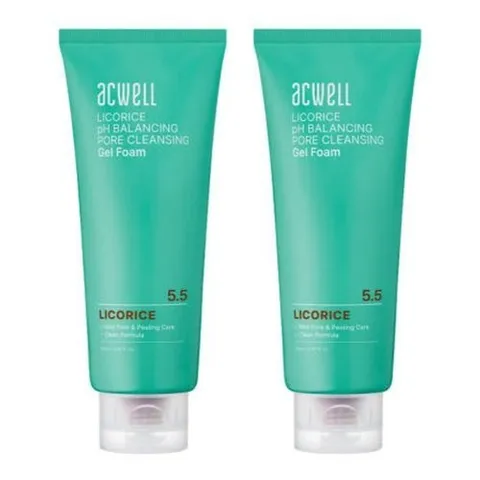 셀러허브 1 아크웰 감초수 PH 밸런싱 포어 클렌징 젤 폼 160ml X2 (31954392)