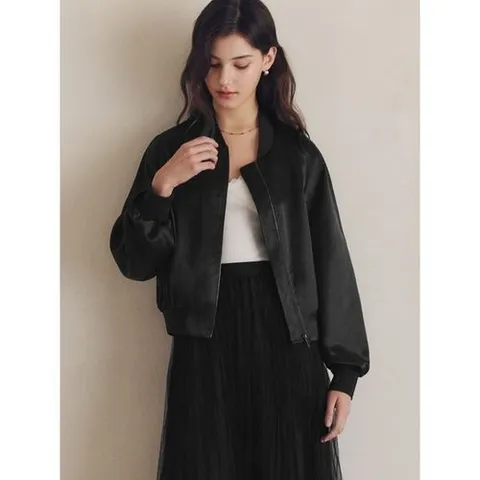 제로스트릿 쉬머링 블루종 SHIMMERING BLOUSON / BLACK_P433127509