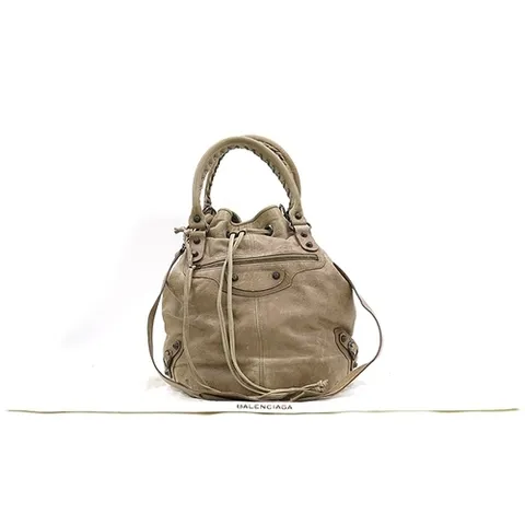 발렌시아가 고이비토 중고명품 Balenciaga(발렌시아가) 228746 PONPOM(폰폼) 클래식 2WAY + 보조거울