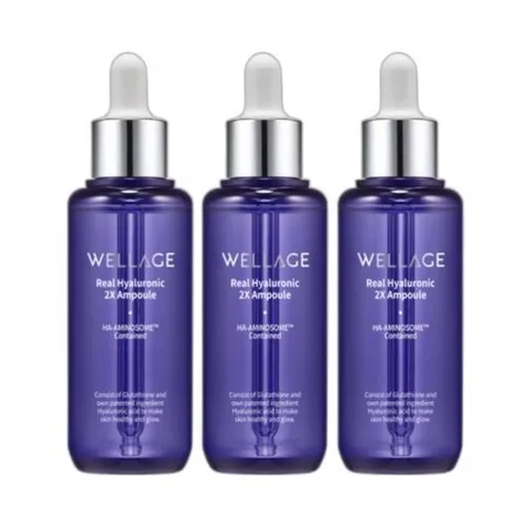 셀러허브 1 웰라쥬 히알루론산 시즌3 리얼 히알루로닉 투엑스 앰플 70ml, 3개 (16680402A)