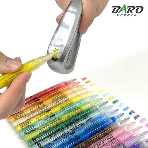 패션플러스 [바로골프] 골프클럽 셀프커스텀 도색 페인트 펜 3분 자연건조