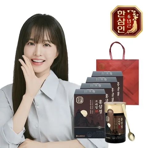 한삼인 [농협홍삼] 한삼인 홍삼정 프라임S 240g 4세트+쇼핑백