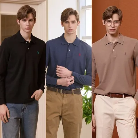 USPA 25년 신상 카라 티셔츠 3종 [남성]