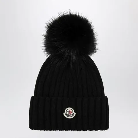 몽클레어 26FW 몽클레어 비니 3B00039 M1131 999 BLACK DOM