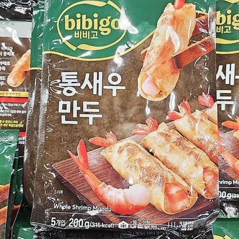 셀러허브 식품 비비고 통새우 만두 200g m68036