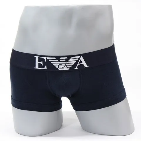 엠포리오아르마니 코튼 로고 남자 드로즈 남성 팬티 110852 네이비