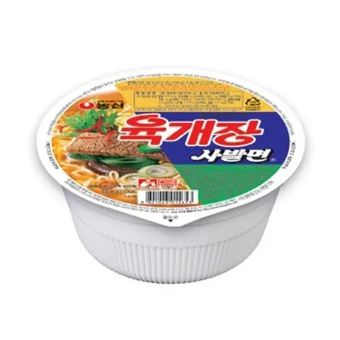 농심(주) 육개장 사발면 12개