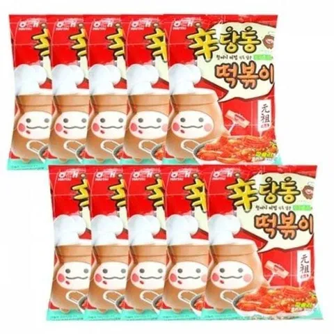 패션플러스 [셀럽하우스] 떡볶이 VUFD3336 장독대 셰프의 신당동 10개 떡볶이스낵 떡볶이