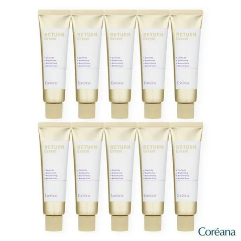 코리아나 무료배송] [코리아나] NEW 골드에디션 코리아나  일명 금빛 탄력크림 패키지 (60ml10통)