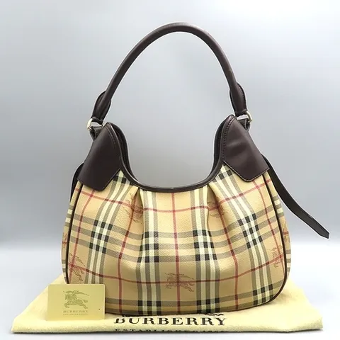 버버리 고이비토 중고명품 Burberry(버버리) 35310021 헤이마켓 노바 체크 호보 숄더백
