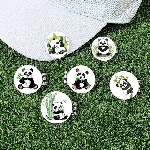 디와이엔텍 이제이 골프 팬더 볼마커 볼마크 자석 선물