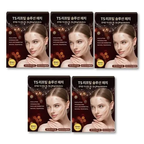 셀러허브 1 [OFM85447]티에스 리프팅 솔루션 패치 5개 테이프