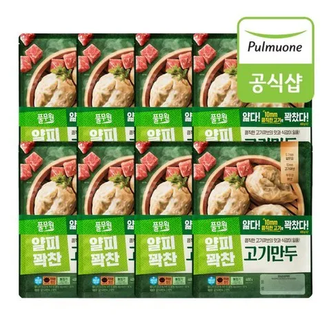 풀무원 얇은피꽉찬속 고기만두 400g x 8봉