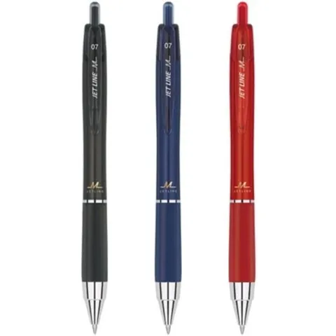 기타 고품질 0.7 제트라인M 볼펜(저중심) 검정 문구 사무용품 WF7EF62