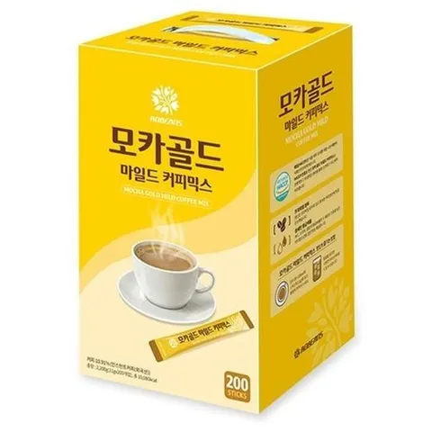 셀러허브 식품 로빈스 모카골드 마일드 커피믹스 200T 대용량_P429539476