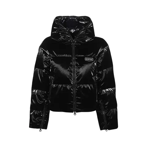 듀베티카 BELLATRIX 로고 패딩자켓 블랙 VDDJ25536K0001 BKL