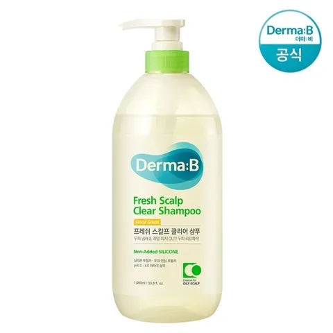 더마비 더마비 프레쉬 스칼프 클리어 샴푸 (플로럴 그린) 1000ml