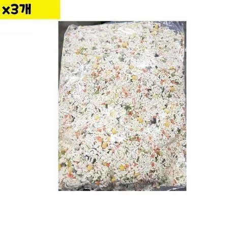 셀러허브 패션 [JHOMN414_52EL]도매 유통 천일 야채볶음밥 3Kg x3개