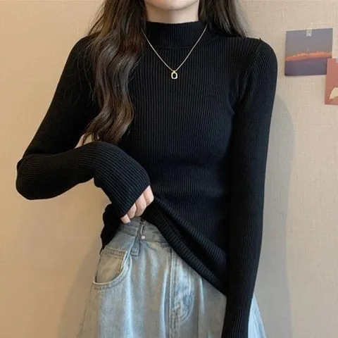 셀러허브 패션 [오노마] ONM 감성 반목폴라 비스코스 스판 폴라 데일리 ON (32617317)
