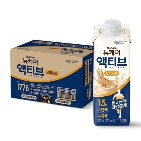 기타브랜드 뉴케어 액티브 오리지널 200ml 24팩_P421772833