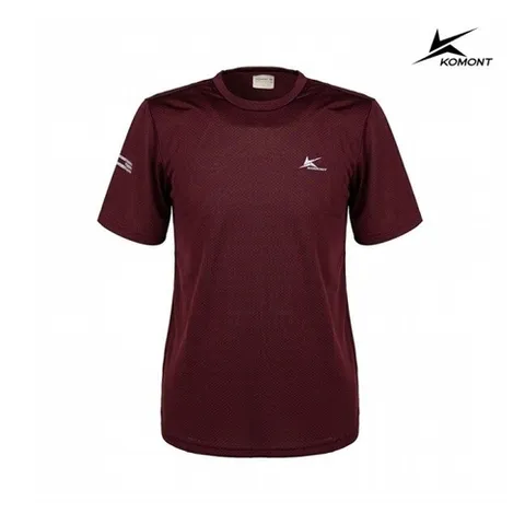 코몽트 코몽트] 남성 기능성 에어쿨 반팔 티셔츠 와인