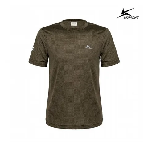 코몽트 코몽트] 남성 기능성 에어쿨 반팔 티셔츠 카키
