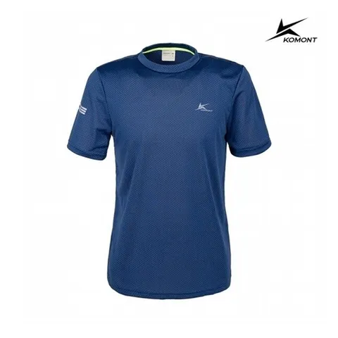 코몽트 코몽트] 남성 기능성 에어쿨 반팔 티셔츠 블루
