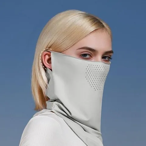 셀러허브 패션 [JHQRV0KR_4A]여성 에어 헬멧마스크 쿨 숨쉬기 편안 차단