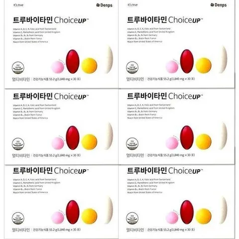 기타브랜드 트루바이타민 Choice UP 초이스업 1840mg X 30포 6박스 dn_P379115909