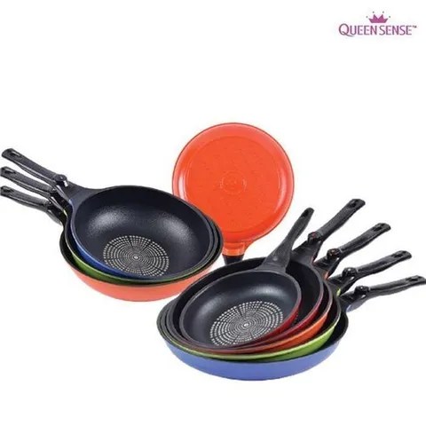 셀러허브 패션 [JH2P05SR_52C5]큐빅후라이팬 티타늄 프라이팬 5중코팅