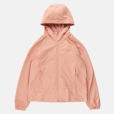 데상트 여성 허리스트링 메쉬 안감 바람막이 코랄 SP322TJK73_P407987125