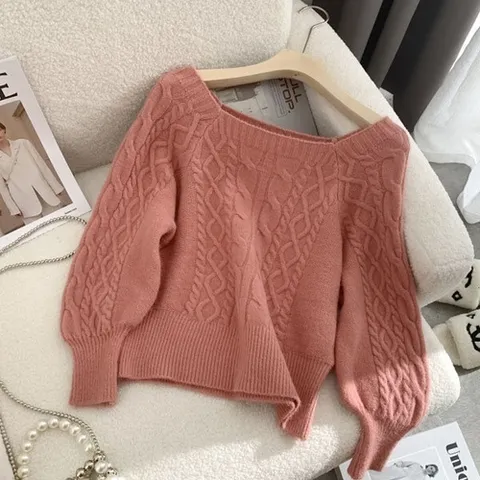 패션플러스 여리핏 스퀘어 니트NA3LK003