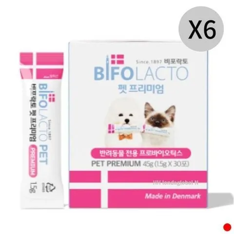 기타브랜드 닥터라인 비포락토 펫 프리미엄 유산균 추천 30포 X6_P377799237
