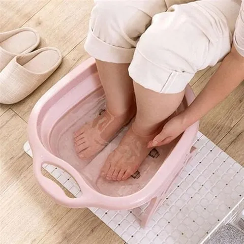 셀러허브 1 폴딩형 족욕기 지압 족탕기 접이식 족용통 족욕 바스켓