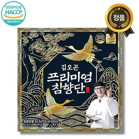 패션플러스 [TAEHYE FG] 김오곤 프리미엄 침향단 100환 침향30 건강환 침향환 부모님 명절 건강선물 (12159136)