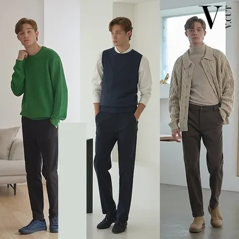 패션플러스 [브이컷] [무료배송] [브이컷(v-cut)] [파격초특가] 브이컷(V.CUT) 남성 기모 팬츠 3종