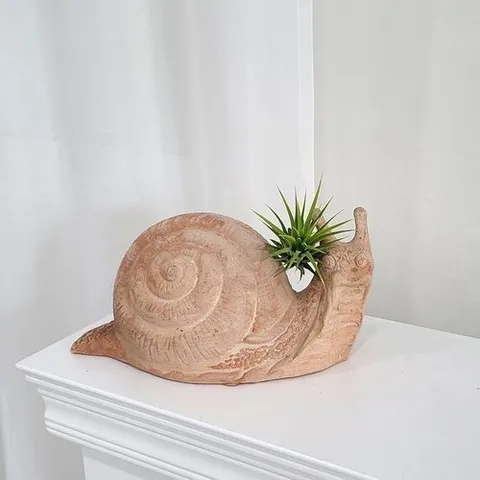 셀러허브 식품 이탈리아 테라코타 오브제 장식품 달팽이 소 17x9x9cm