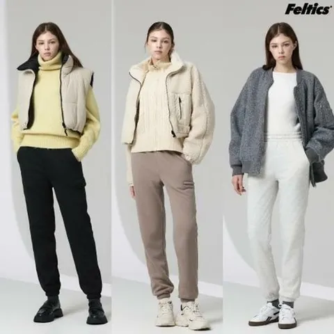 펠틱스 25FW  웜기모 조거 팬츠 3종 여성 F13W_P413334615