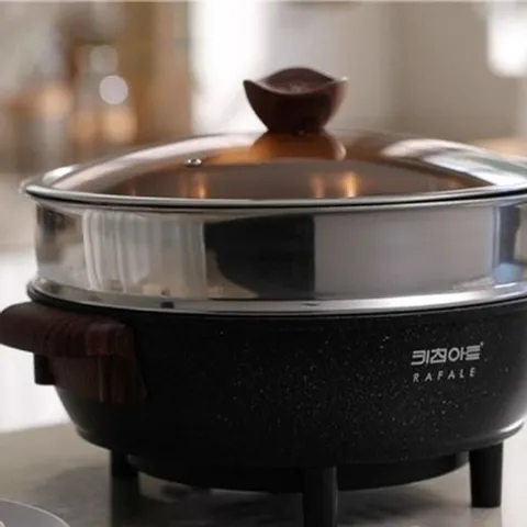 엄지척 전기냄비멀티쿠커 전기쿠커 32CM 가마솥 멀티쿠커 전18701653667501