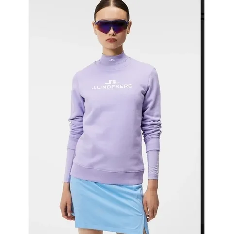 제이린드버그 여성용 긴팔 맨투맨 져지 라운드 기모 티셔츠 2023 alpha