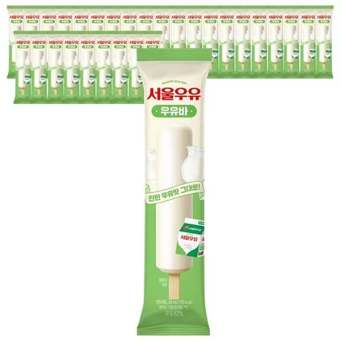 서울우유 [T]서울우유 아이스크림 우유바 65mlx30개