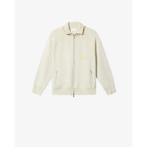 이자벨마랑 26SS 이자벨마랑 후드 티셔츠 CA0171HAD1L06HLGLY LIGHT GREY YELLOW DOM