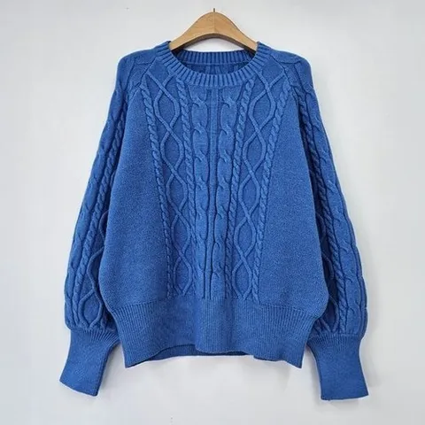 아이우먼 벌룬캐시미어니트티 APT265M411 빅사이즈_P378551440