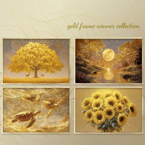 골드트리프레임 ★26년 황금 인테리어★[특대형] 골드위너 컬렉션 시즌4 신년 선물