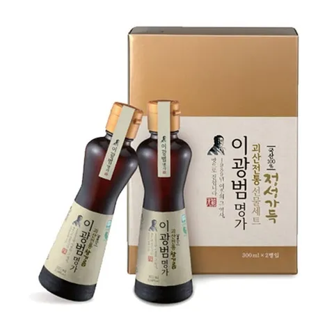 태성식품 괴산전통 이광범 명가 국산 참기름 300ml x 2병